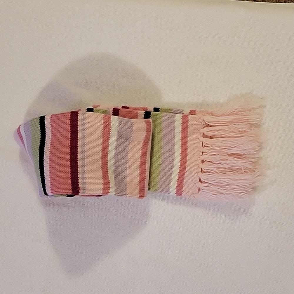 Pink Sweater Scarf